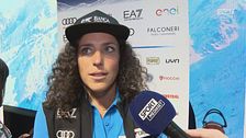 Federica Brignone: "Sono curiosa di vedere una gara, dal vivo o in televisione"