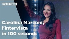 Carolina Marconi, l'intervista in 100 secondi