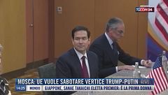 Breaking News delle 14.00 | Mosca: Ue vuole sabotare vertice Trump-Putin