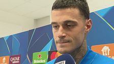 Scamacca: "Abbiamo perso due punti ma va bene"