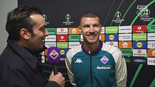 Dzeko: "Io marcatore più anziano della Conference? Vent'anni che faccio questo mestiere…"