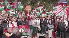 Ungheria, in migliaia a Budapest per sostenere Orbán in vista delle elezioni