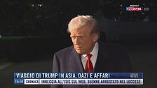 Breaking News delle 14.00 | Viaggio di Trump in Asia, dazi e affari