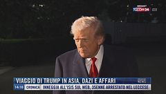 Breaking News delle 14.00 | Viaggio di Trump in Asia, dazi e affari