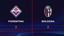 Fiorentina-Bologna 2-2: gli highlights
