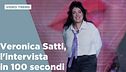 Veronica Satti, l'intervista in 100 secondi
