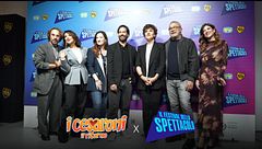 Il cast de I Cesaroni al Festival dello spettacolo