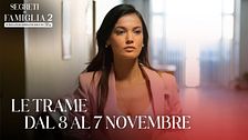 Le trame dal 3 al 7 novembre