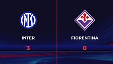 Inter-Fiorentina 3-0: gli highlights