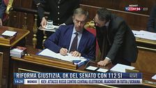 Breaking News delle 14.00 | Riforma giustizia, ok del Senato con 112 sì