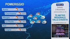 Tg Meteo Regionale Valle d'Aosta