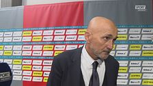 Spalletti: "Buona partita ma dobbiamo crescere"