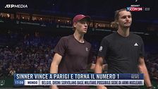 Breaking News delle 18.00 | Sinner vince a Parigi e torna il numero 1