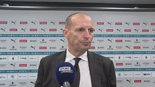 Allegri: "Continuiamo a lavorare"