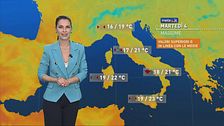 Meteo del 3 novembre, 18:30
