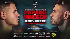 TAF 11 - Paparo-Ionescu: il titolo italiano dei pesi superpiuma è show garantito