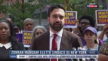 Breaking News delle 11.00 | Zohran Mamdani eletto sindaco di New York