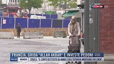 Breaking News delle 14.00 | Francia, grida "Allah Akbar" e investe pedoni