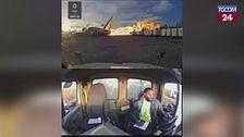 Kentucky, dashcam riprende l'aereo che si schianta e prende fuoco dopo il decollo