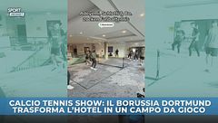 Quando il campo è occupato... allenamento in hotel!