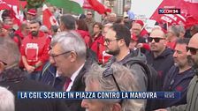 Breaking News delle 21.30 | La Cgil scende in piazza contro la manovra