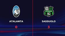 Atalanta-Sassuolo 0-3: gli highlights