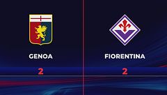 Genoa-Fiorentina 2-2: gli highlights