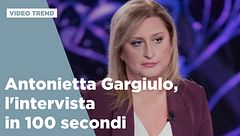 Antonietta Gargiulo, l'intervista in 100 secondi