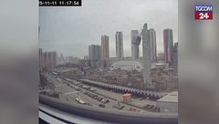 Russia, crollo improvviso durante lo smantellamento di una stazione sciistica