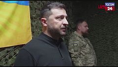 La visita a sorpresa di Zelensky al fronte di Zaporizhzhia
