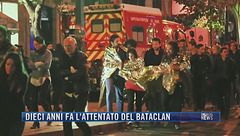Breaking News delle 21.30 |  Dieci anni fa l'attentato del Bataclan