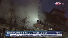Breaking News delle 14.00 | Ucraina, droni e missili russi su Kiev