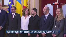 Breaking News delle 21.30 | Tour europeo di Zelensky, guardando agli Usa