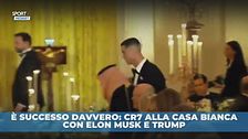 CR7 alla Casa Bianca