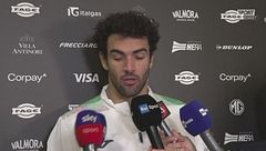 Berrettini: "Grande emozione e grande gioia, nel totale una buonissima partita"