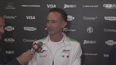 Volandri: "Cobolli ha avuto un approccio strepitoso, Berrettini è fatto per giocare in Davis"