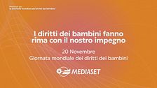 I diritti dei bambini fanno rima con il nostro impegno