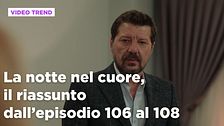 La notte nel cuore, il riassunto dall'episodio 106 al 108
