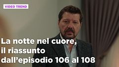 La notte nel cuore, il riassunto dall'episodio 106 al 108