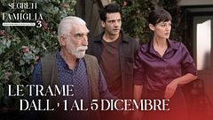 Le trame dall'1 al 5 dicembre
