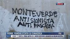 Breaking News delle 14.00 | Roma, vandalizzata la sinagoga