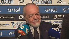 De Laurentiis: "Il problema del Napoli sono gli infortuni"