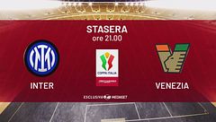 Inter-Venezia: mercoledì 3 dicembre alle 21.00 su Italia 1
