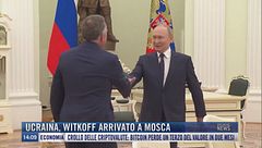 Breaking News delle 14.00 | Ucraina, Witkoff arrivato a Mosca