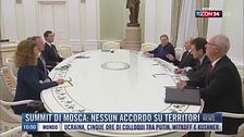 Breaking News delle 11.00 | Summit di Mosca: nessun accordo su territori