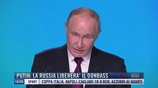 Breaking News delle 11.00 | Putin: "La Russia libererà il Donbass"