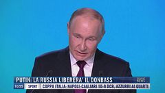Breaking News delle 11.00 | Putin: "La Russia libererà il Donbass"