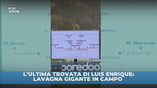 Lavagna gigante in campo