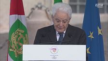 Mattarella: "L'Italia ha chiesto che la tregua olimpica sia rinnovata"