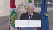 Mattarella: "L'Olimpiade parli a tutti con forza"
